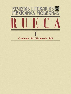 cover image of Rueca I, otoño de 1941-verano de 1943